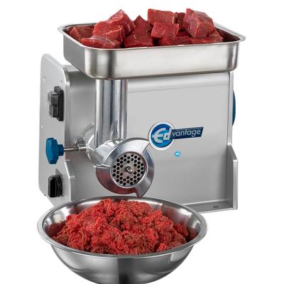 Edlund EDVG-12A Edvantage Bench Type Meat Grinder w/ 300 lb Capacity/hr - 115v/1ph, Stainless Steel