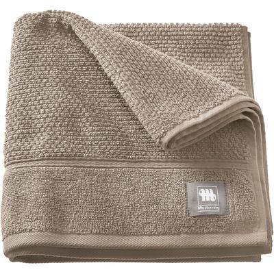 Handtuch MUSTERRING "Solid", grau, B:50cm L:100cm, Frottee, Baumwolle, Handtücher (Packung), hautschmeichelnde Airtouch Qualität Image