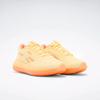 Walkingschuh REEBOK "DMX COMFORT + 2.0", Gr. 37, bleached gelb, sunkissed orange, clay, Textil, Synthetik, sportlich, Schuhe