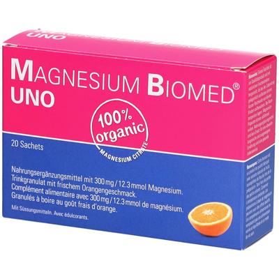 Magnesium Biomed Uno Gran Btl 20 Stk St Beutel Image