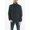 Einfarbige MALLARD-Windjacke mit abnehmbarer Kapuze und Maxi-P in Blau