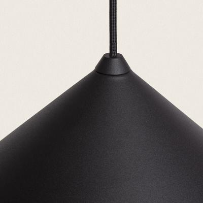 Ledkia - LED-Pendelleuchte 8W Metall Elise l Schwarz Image