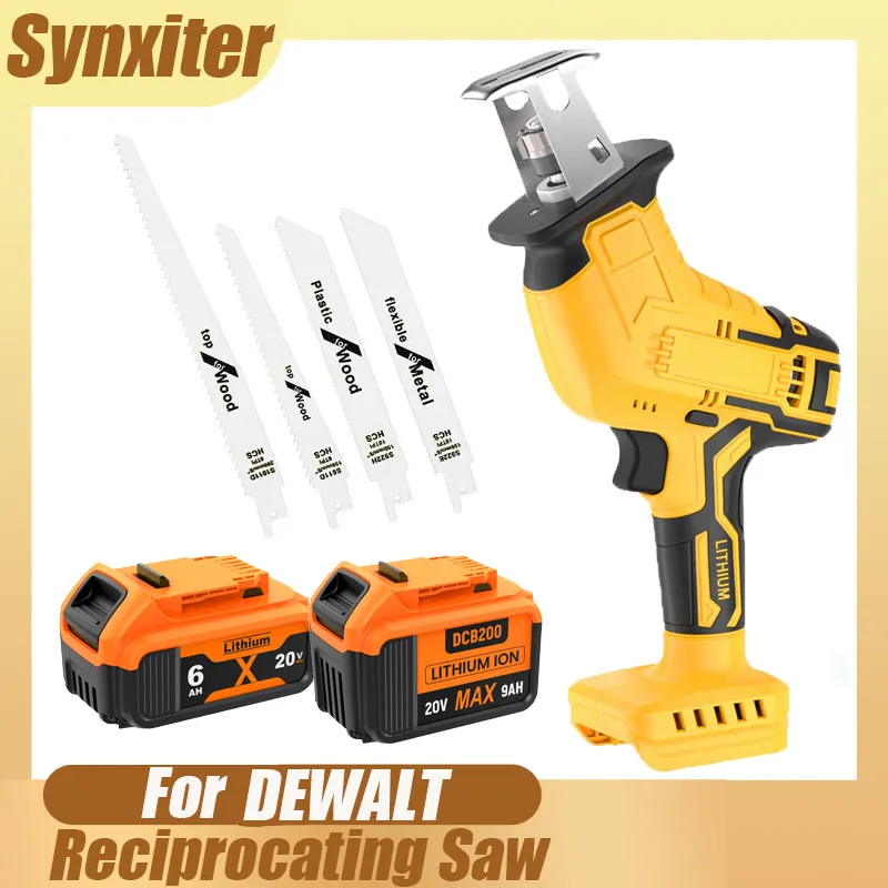 Akku-Säbelsäge für DEWALT DCB200 18 V Akku, tragbare elektrische Säge, Holz, Metall, PVC, Rohrschneiden, Bandsäge, Elektrowerkzeug Image