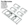 Für Mercedes Für A B C CLA CLS E GL GLA GLK Klasse W176 W204 C117 C218 W212 X166 X156 Silber Fensterheber Schalter Taste Panel