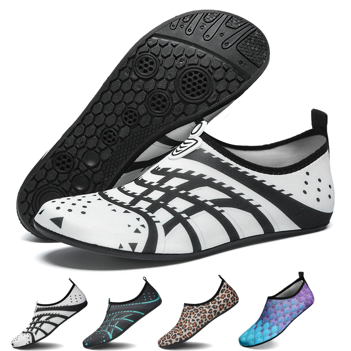 Strand Sneaker Socken Frauen Strand Wasser Schuhe Mann Barfuß Yoga Schuhe Schnell Trocknend Surfen Schwimmen Schuhe Barfuß Wasser Haut socke