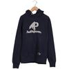 Peak Performance Damen Kapuzenpullover, Gr. 38, marineblau, Baumwolle, Synthetik