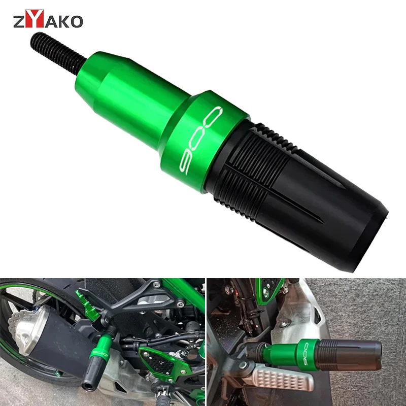Z900 pour KAWASAKI Z 900 Z900 SE Z900SE 2017-2024 2025 accessoires de moto cadre d'échappement curseur Crash Pad protection contre les chutes