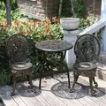 Chaises d'extérieur modernes et minimalistes en métal, pour loisirs, cour extérieure, Table, balcon en aluminium, ensemble de meubles de jardin