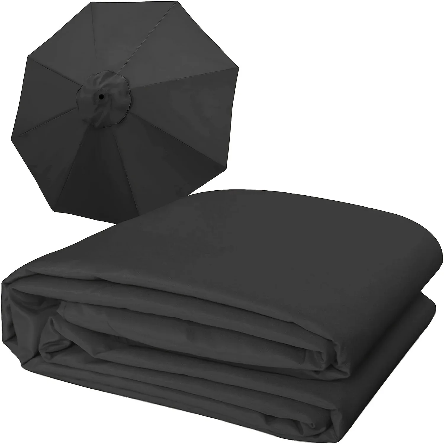 Set di ombrelloni di ricambio 9 piedi/10 piedi/6 stecche/8 costole Ombrello di ricambio per giardino cortile piscina Ombrellone a sbalzo di ricambio per ombrellone