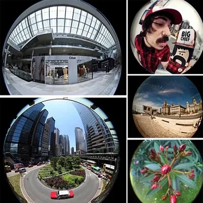3 In 1 Fish Eye Lens Wide Angle Macro Smartphone Fisheye Lens Zoom For Universal Iphone Samsung Xiaomi Mobile Phone Camera Lens