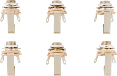 Fender 1/4" Mono Jack 6 Pack