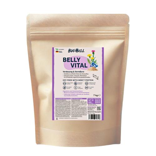 BugBell Belly Vital digestion et flore intestinale pour chien – 7 kg
