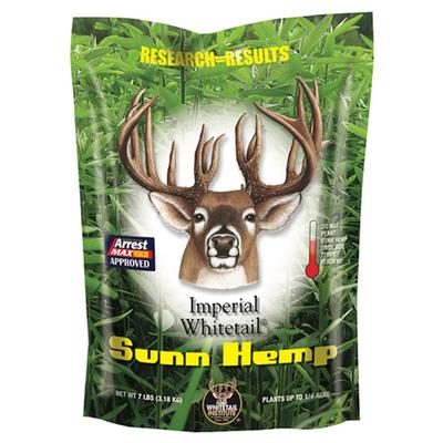 Whitetail Institute Sunn Hemp 7lbs (.25 acre) 28 lbs - Carton of 4- 7lb Bags