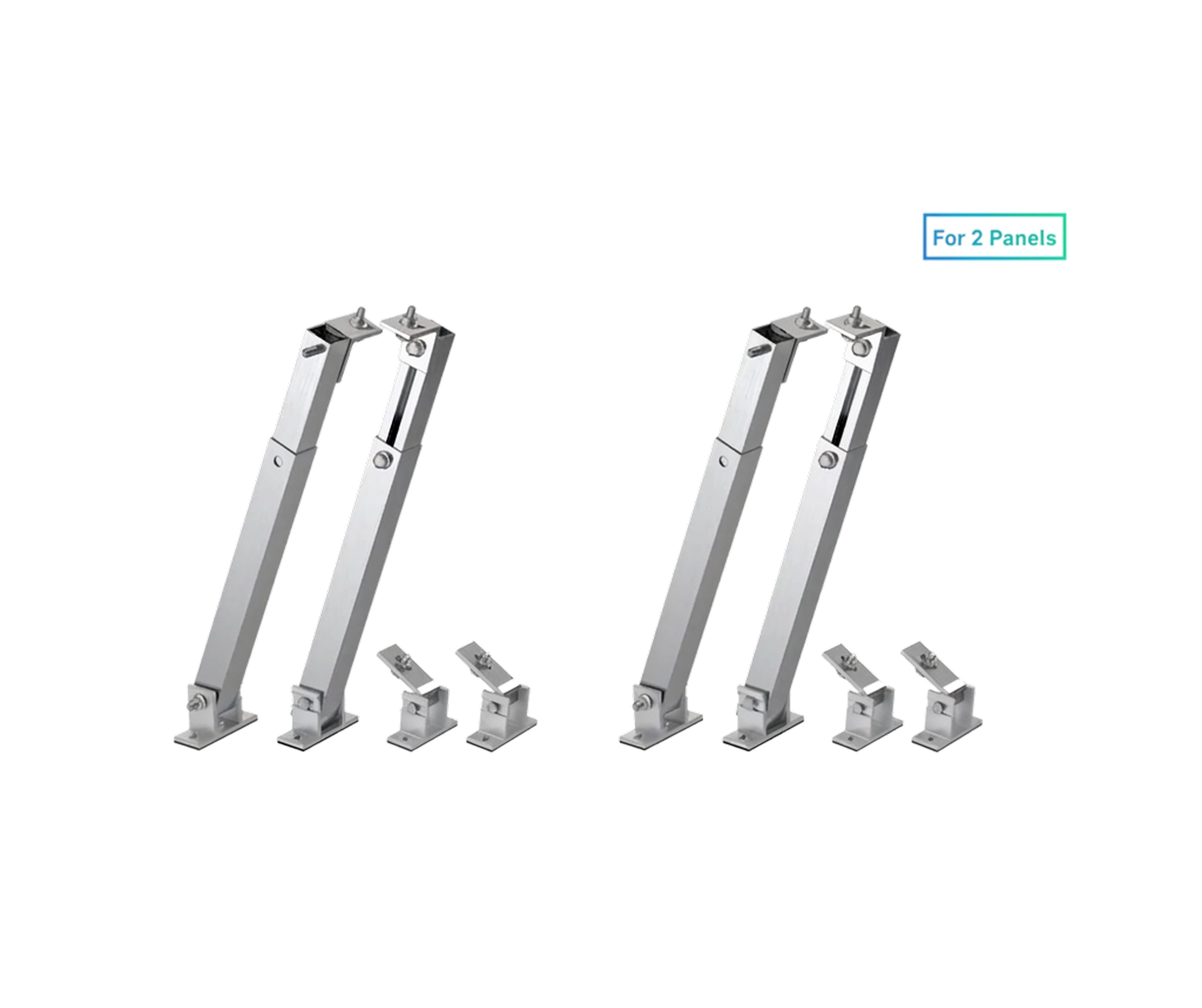 Anker SOLIX Solar Panel Wall Mounting Brackets for 2 Panels
