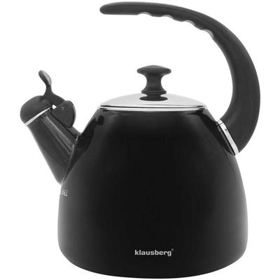 Emaillierter Wasserkocher mit Pfeife 2,8L KLAUSBERG KB-7403 Image