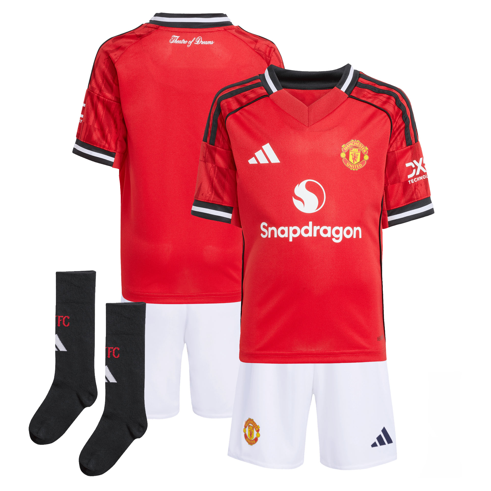 Manchester United adidas Heim-Minikit 2025–26 Image