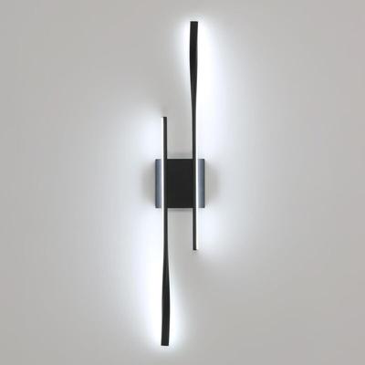 LED-Wandleuchte für den Innenbereich, 27 w, 3000 lm, moderne LED-Wandlampe, schwarze Wandleuchte Image