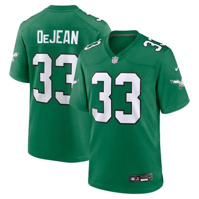 Philadelphia Eagles Nike Secondary Alternate Game Trikot – Kellygrün – Cooper Dejean – Herren Image