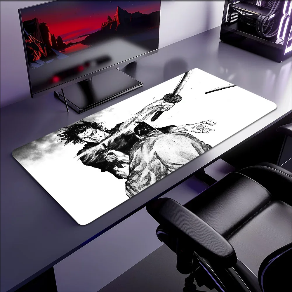 Rubber Desktop XXL Vagabond Manga Desk S Rutschfestes Gaming Beliebtes Musashi verdicktes großes Mauspad Büro Image