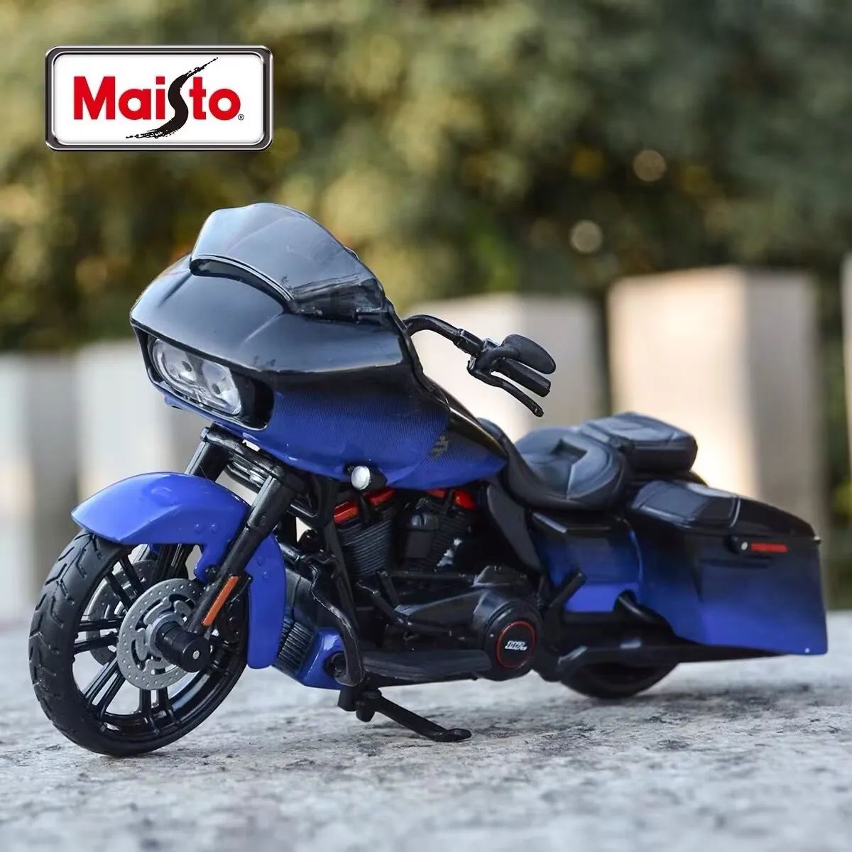 Maisto 1:18 Harley Davidson 2018 CVO Road Glide Legierung Freizeit Motorrad Modell Diecast Straße Motorrad Modell Kinder Spielzeug Geschenk