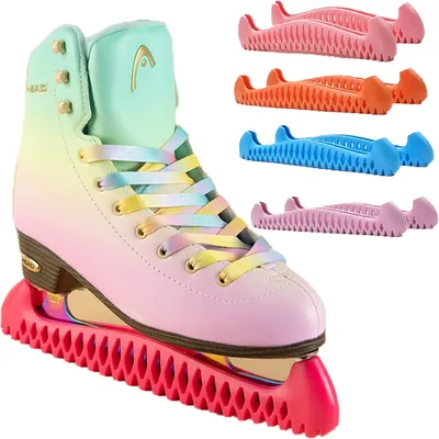 TPU Material Ice Skating Blade Cover Figure Skate Ice Skate Hockey Skates Adjustable Prevent