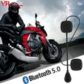 VR Robot Moto Casco Auricolare Microfono Cuffie Auricolari Bluetooth V5.0 Vivavoce Stereo Per Moto a