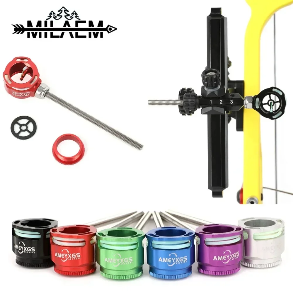 CX1 Bogenschießen Recurve Bogen Anblick Aluminium Ziel Kopf 0,019 Zoll Fiber Optical Anblick Pin, Jagd Ziel-sighted Schießen Zubehör Image