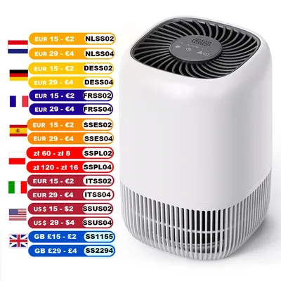 AROEVE Air Purifiers for Bedroom Home,Filter Cleaner with Fragrance, HEPA Filter for Smoke, Odor, Allergies, Pollen, Pet Timer