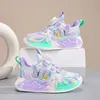Süße Mädchen Sneaker Kinder Schuhe Rosa Lila Schmetterling Bedruckt Kinder Schule Laufen Schule