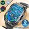 GPS Outdoor Sport Smart Uhr Männer 1,96 Zoll 466*466 AMOLED HD Bildschirm 530MAH Batterie Bluetooth Anruf 5ATM wasserdichte Smartwatch
