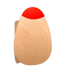 Timkid Wandwickeltisch Owo 2.0 rote Kuppe Image