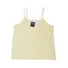 Ulla Popken Damen Top, Gr. 50, gelb, Baumwolle