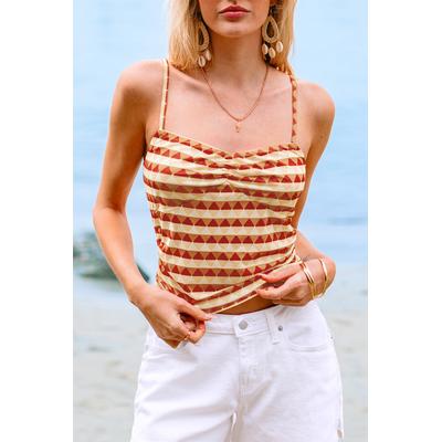Line Dance Striped Top