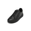 Sneaker MARC O'POLO "aus edlem Rindnappaleder", Herren, Gr. 41, schwarz, Obermaterial: 100% Leder (Rind), Schuhe