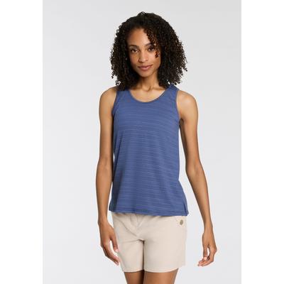 Tanktop KILLTEC "KOS 41 WMN TP", Damen, Gr. 42, blau (denim), Obermaterial: 93% Polyester, 7% Elasthan, sportlich, Tops Image