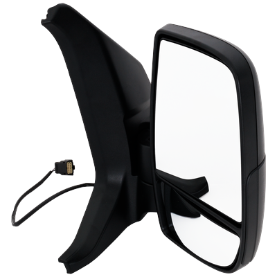 JC Whitney Mirror Textured Black, Passenger Side, 1-year limited warranty JFD523ER