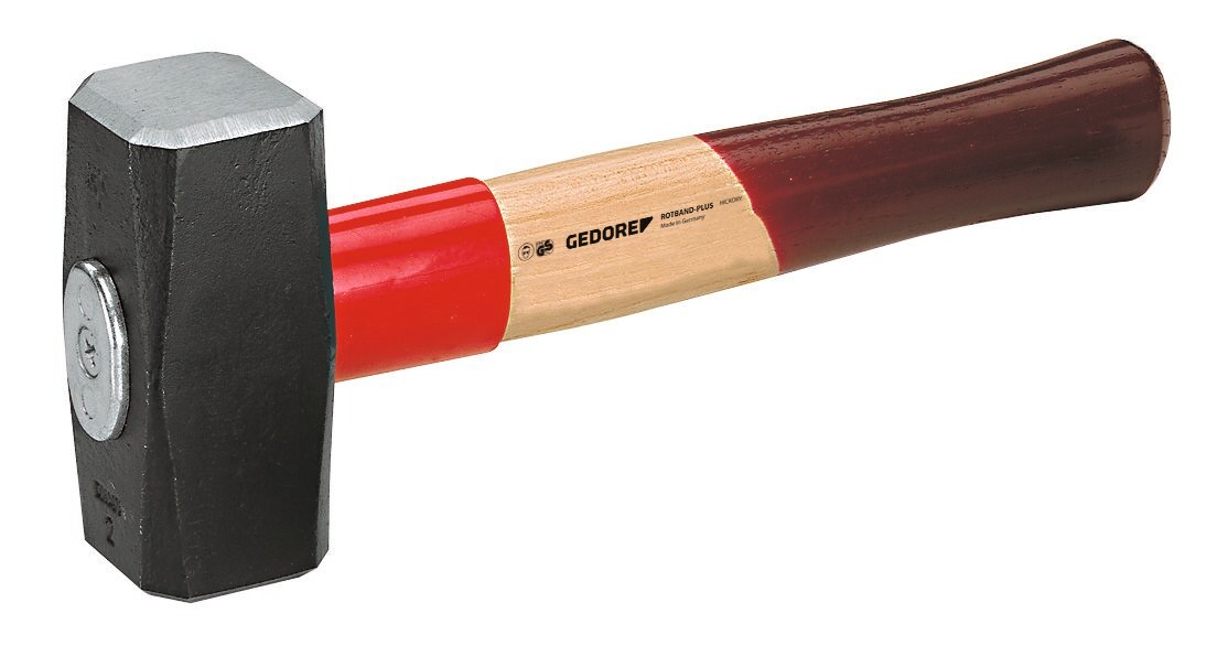 GEDORE Fäustel ROTBAND-PLUS mit Hickorystiel, 1250 g, 620 H-1250 Image