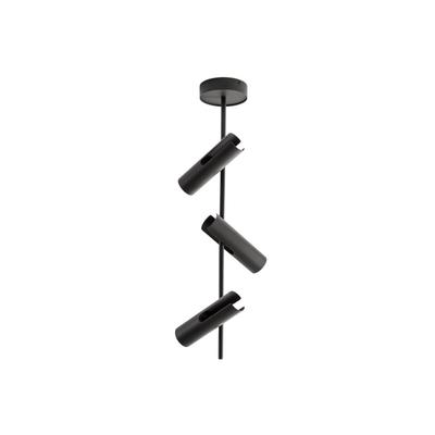 Deckenspot Leda 3, olivgrün, 3-flammig, Stahl, Höhe 76 cm 3 SIGMA, dimmbar, grün, für Wohn- / Esszimmer, Metall, Modern, Strahler Image