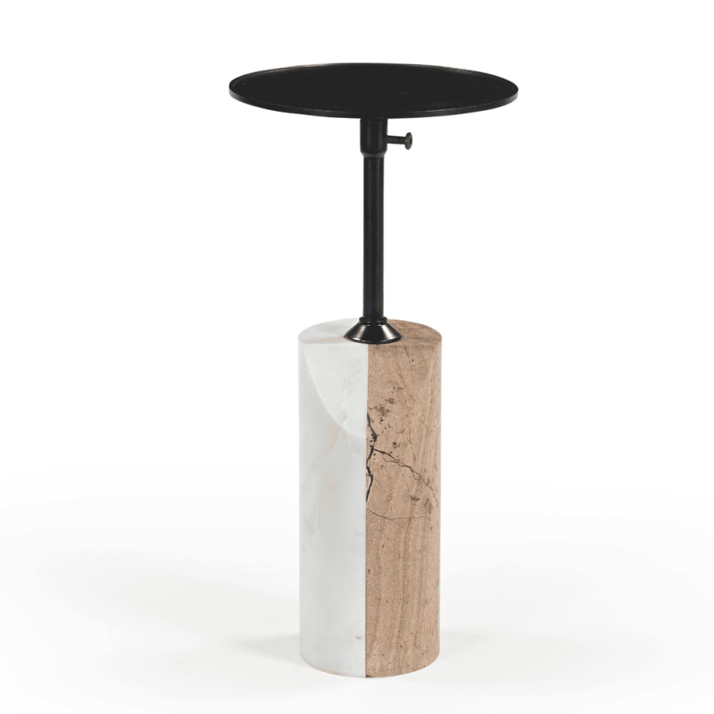 Selette avec piètement en marbre