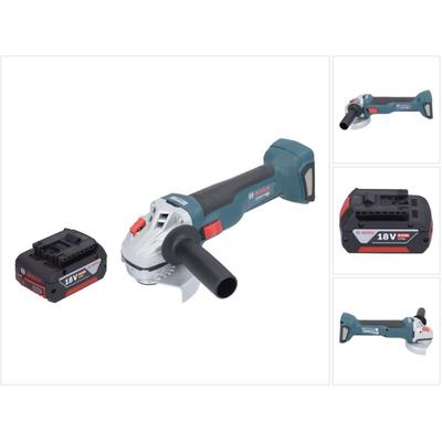 Bosch gws 18V-10 Professional Akku Winkelschleifer 18 v 115 mm Brushless + 1x Akku 4,0 Ah - ohne Image