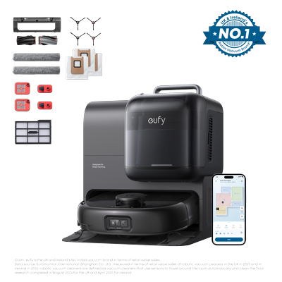 eufy Robot Vacuum Omni E28 + Accessories Kit