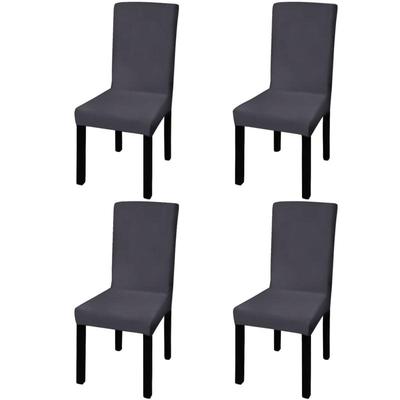 TEMU Stretch Chair Covers Straight 4 Pieces Image