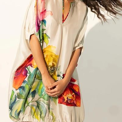 TEMU Printed Elegant Women's Dress Image