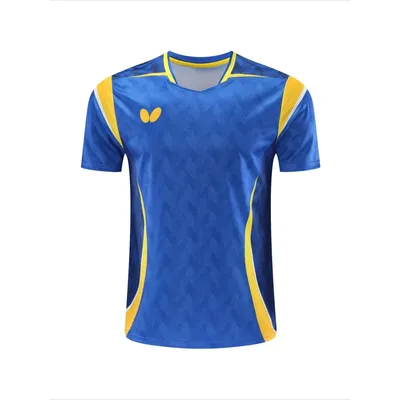 Butterfly 25 New Badminton Shirt Comfortable Men's and Women's Breathable Basketball, Volleyball,