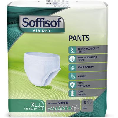 Soffisof Pants Super Inkontinenz Windelhosen für Erwachsene 8 St Image