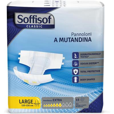 Soffisof Classic Windeln für Erwachsene Extra 15 St Image