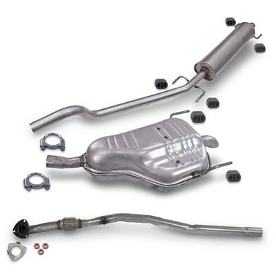 Bestprice Schalldämpfer Set + Montagematerial für Opel Image