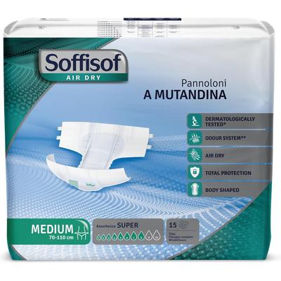 Soffisof Air Dry Windeln für Erwachsene Super 15 St Image