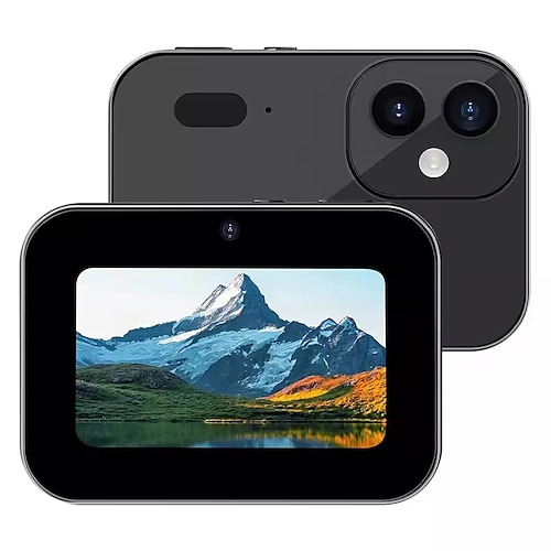 Neue 4K Digitalkamera Nachtsicht Dreifachlinse 3 Zoll HD 64MP Touchscreen Unterhaltungs-Digitalkamera OTG-Übertragung 3600mAh Valentinstagsgeschenk Image