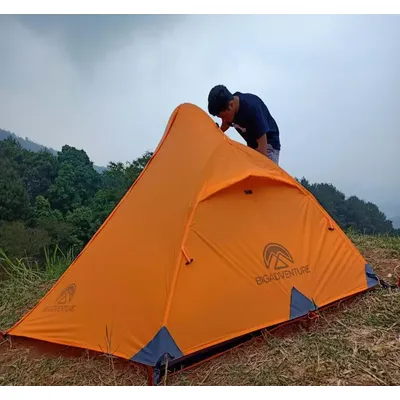 Nemo Hornet Self-standing Ultralight 2 Man Tent 20D Nylon Silicon Coated Backpacking Tent with 2 Door,20D Silicon Tent
